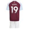 Maillot de Supporter Aston Villa Diaby 19 Domicile 2024-25 Pour Enfant